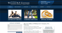 Desktop Screenshot of connerslegal.com